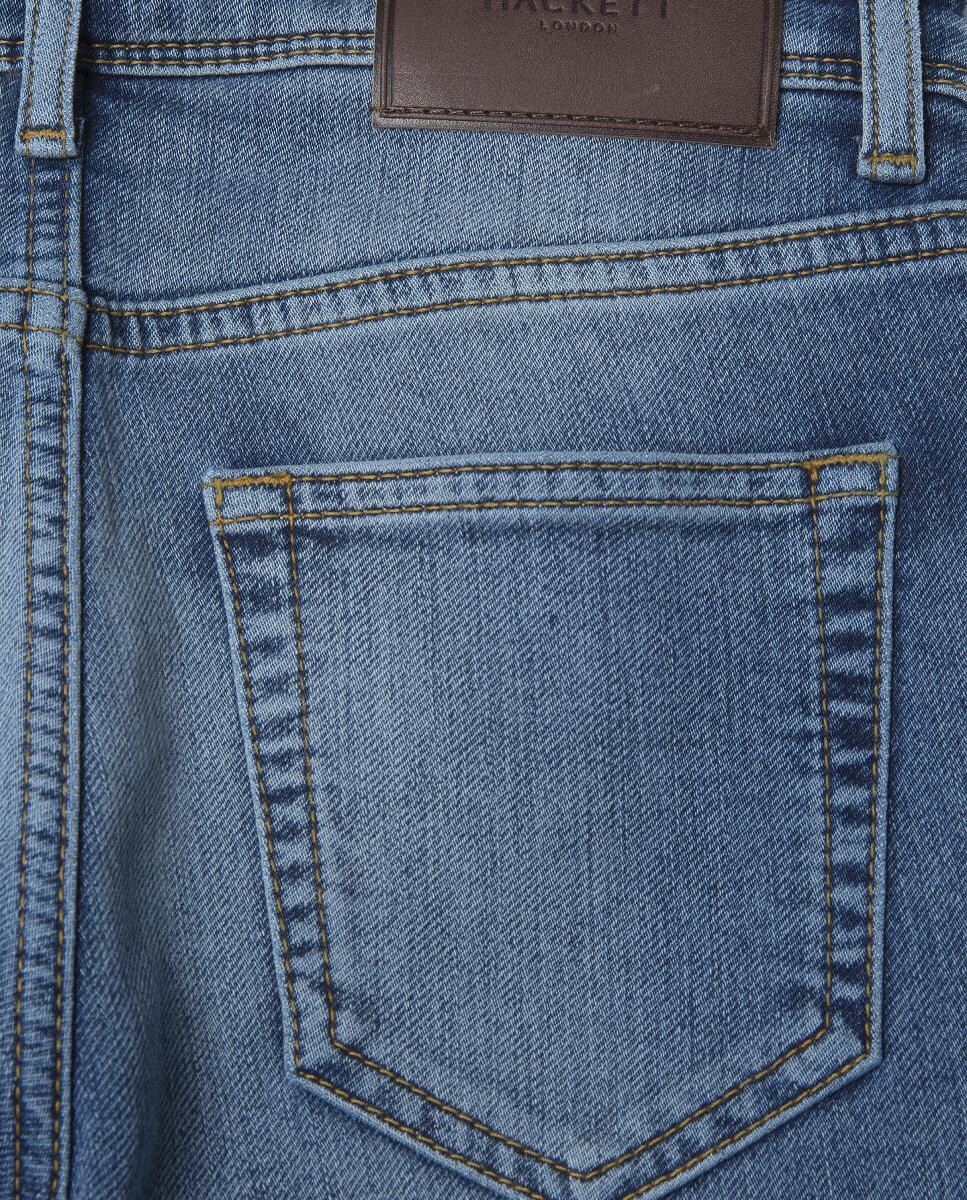 Jeans Stretch Regular Fit de Ganga Stretch Azul-4