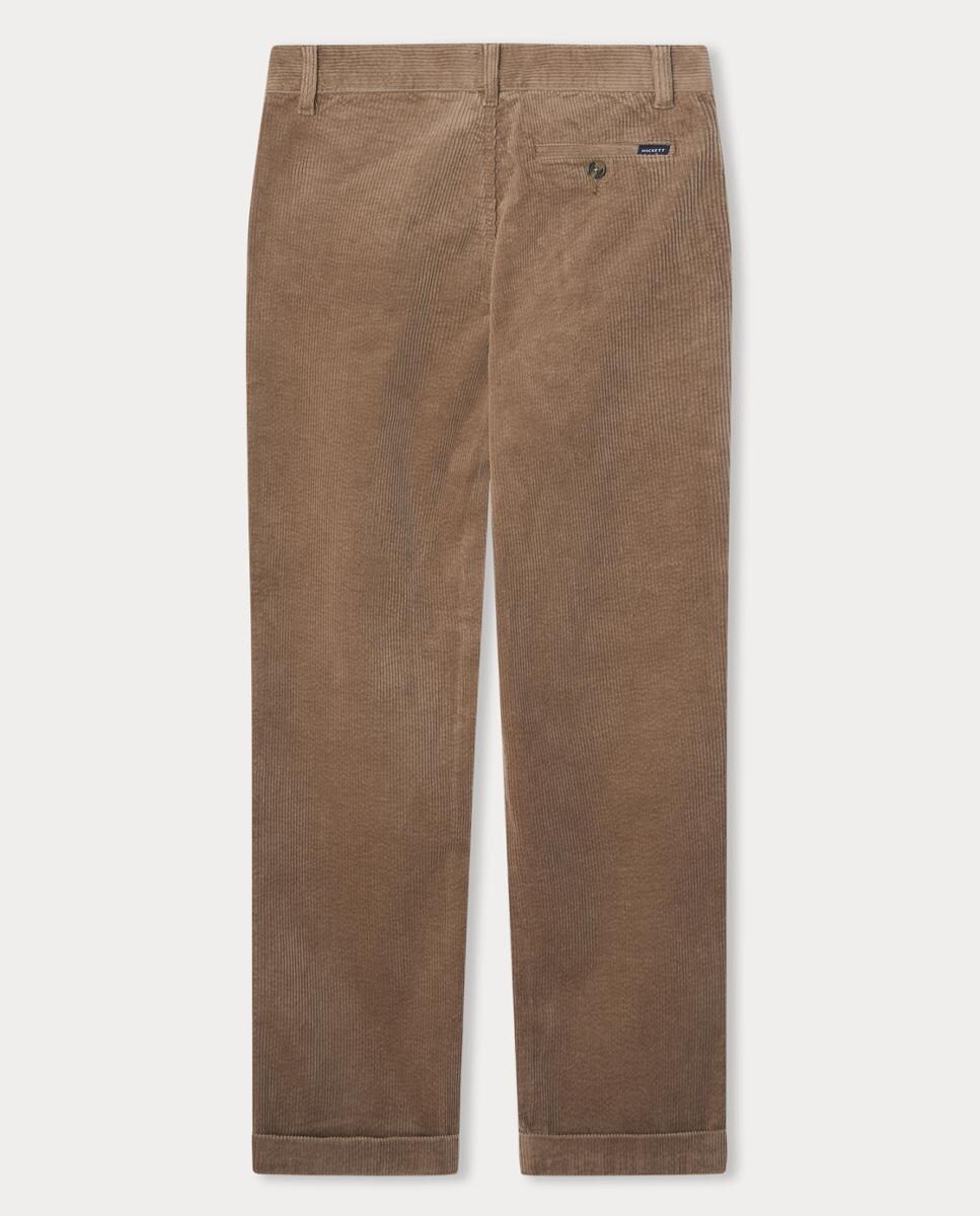 Calças Chino de Bombazina Camel-2