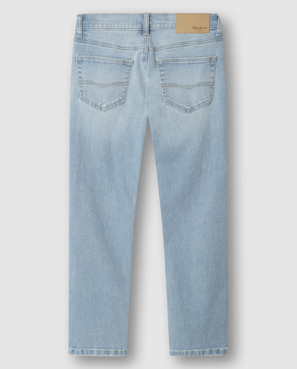 Jeans Slim Hatcher Pepe Jeans Azul-claro-2
