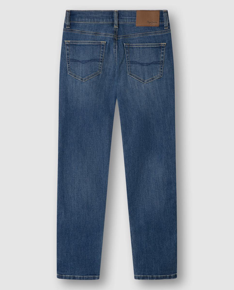 Jeans Tapered Asher Pepe Jeans Azul-índigo-2