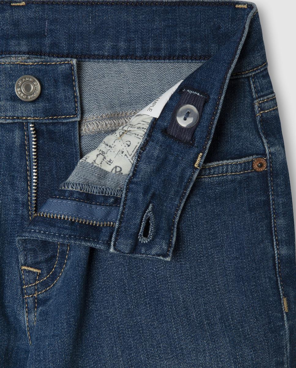 Jeans Tapered Asher Pepe Jeans Azul-índigo-3