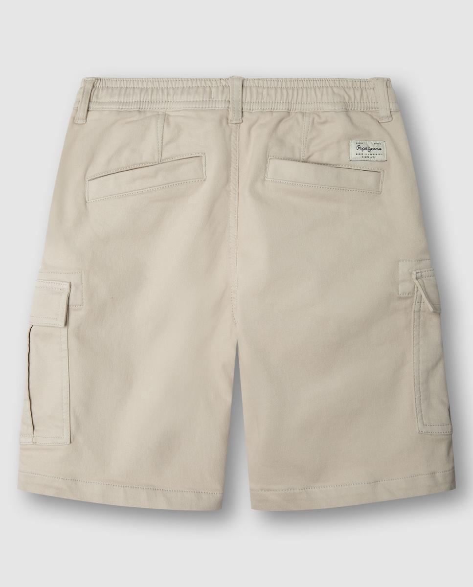 Shorts cargo Arlo de niño - Pepe Jeans - Beige Beige-2