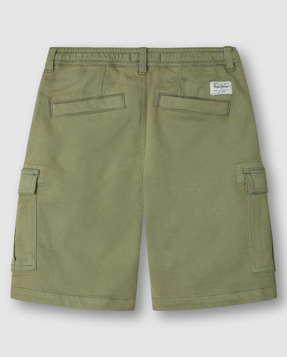 Calções Cargo Arlo Verde-militar-2