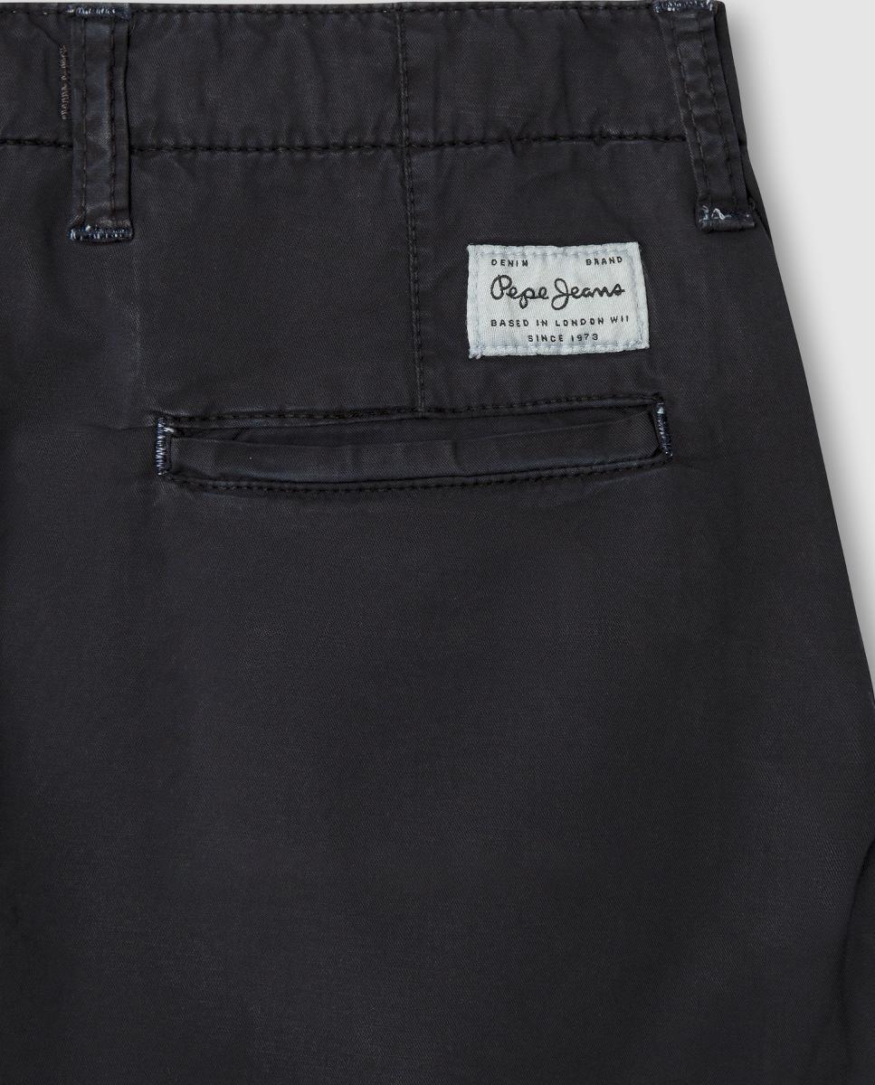 Calções Chino Alexander Pepe Jeans Azul-marinho-4