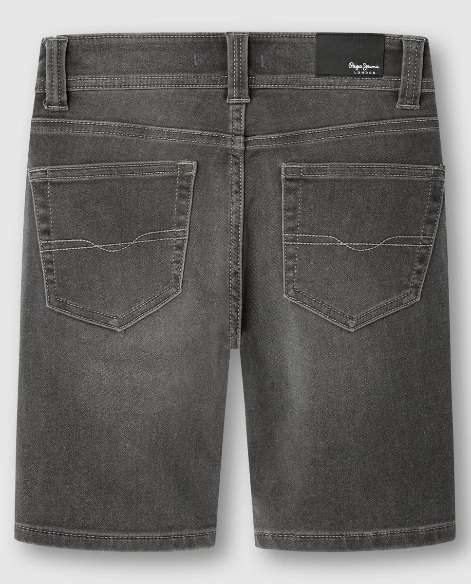 Calções Slim Gymdigo Pepe Jeans Cinzento-escuro-2
