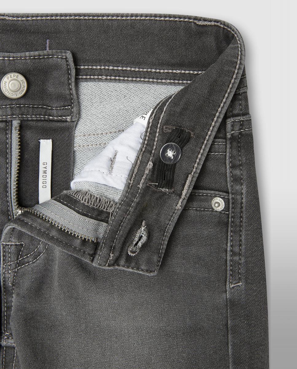 Calções Slim Gymdigo Pepe Jeans Cinzento-escuro-3
