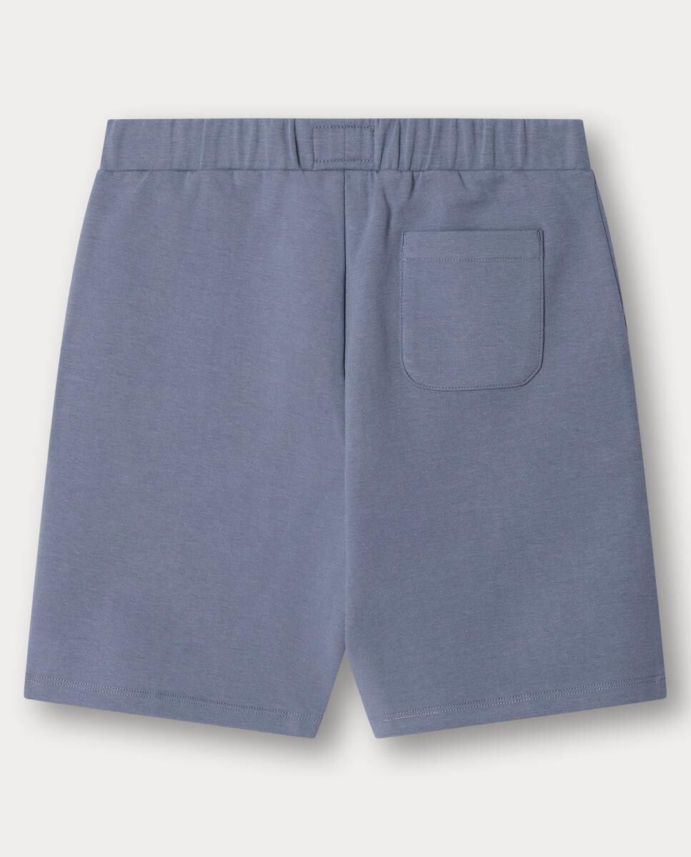 Calções Interlock Azul-2