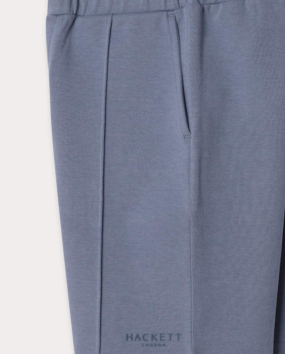 Calções Interlock Azul-4