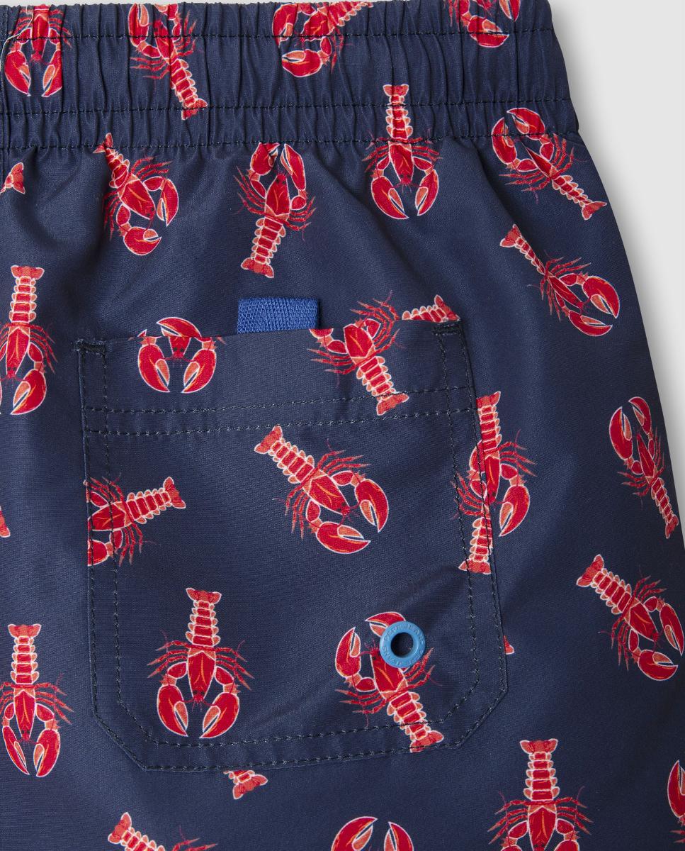Calções de Banho Estampados Funky Lobster Pepe Jeans Multicolor-4