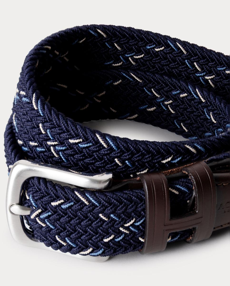 Cinturón elástico trenzado de niño - Hackett - Azul marino Azul marino-2