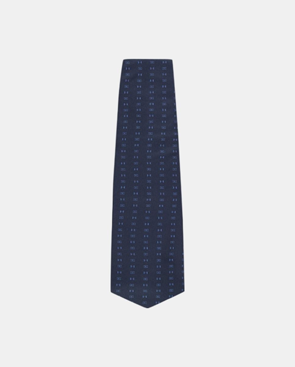 Imagen 1 de Corbata Hackett de seda para ceremonia de niño Azul
