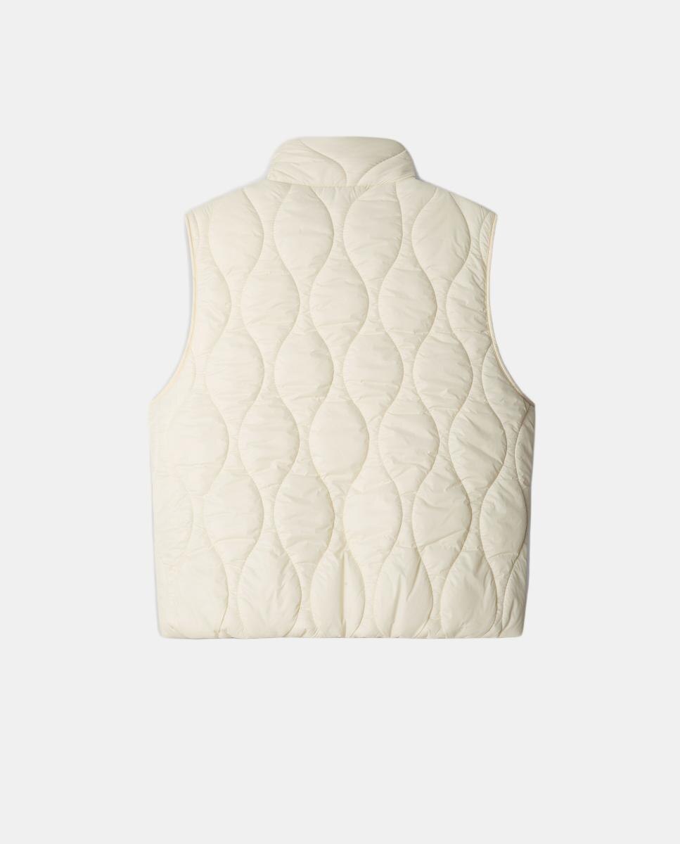 Colete Acolchoado Kacey Creme-2