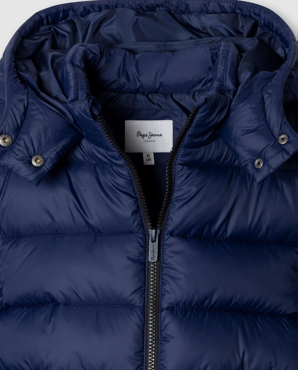 Chaqueta acolchada Kandy de niña - Pepe Jeans - Azul marino Azul marino-4