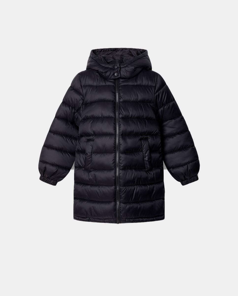 Chaqueta acolchada Kandy de niña - Pepe Jeans - Negro Negro-1