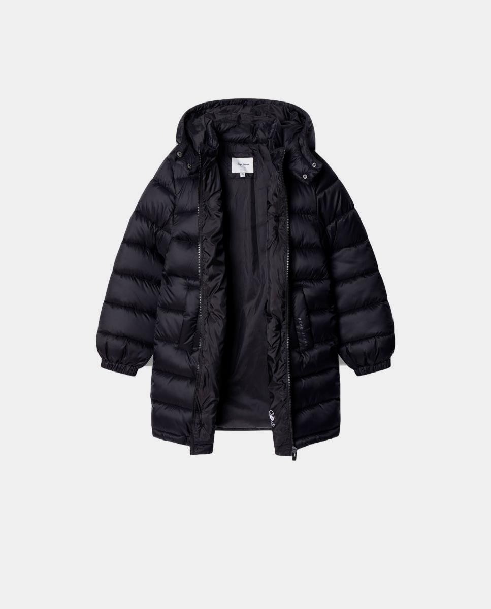 Chaqueta acolchada Kandy de niña - Pepe Jeans - Negro Negro-3