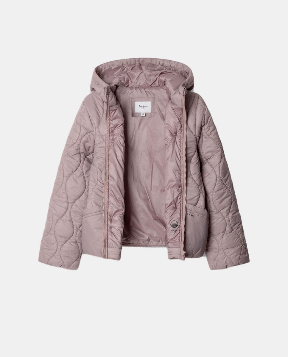 Chaqueta acolchada Kelly de niña - Pepe Jeans - Rosa Rosa-3