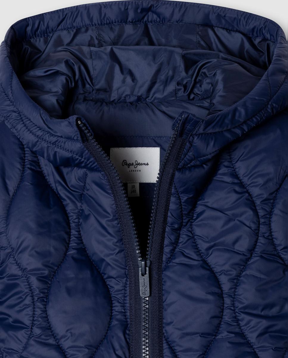 Casaco Acolchoado Kelly Pepe Jeans Azul-marinho-4