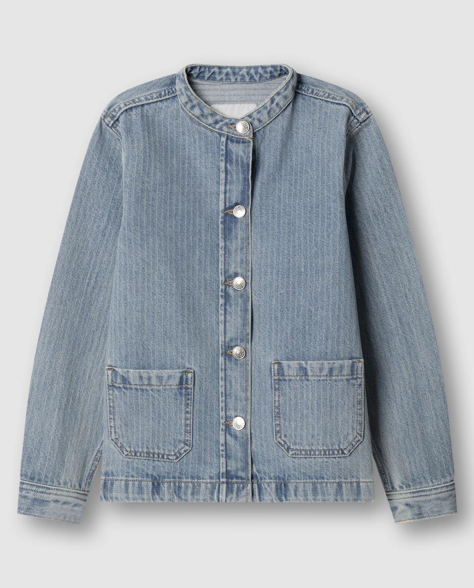 Imagem 0 de Casaco de Ganga às Riscas Shelly