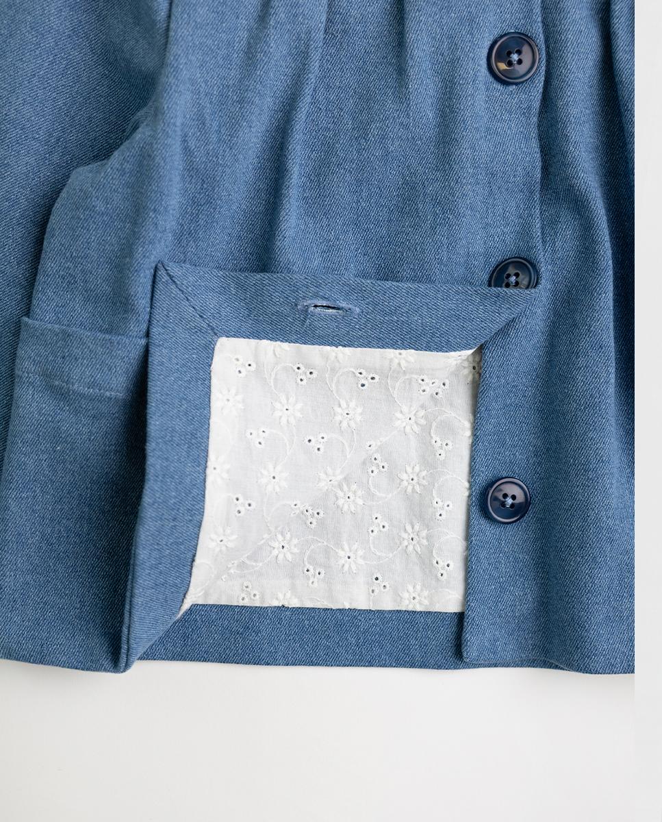 Blusão NANOS Azul-claro-3