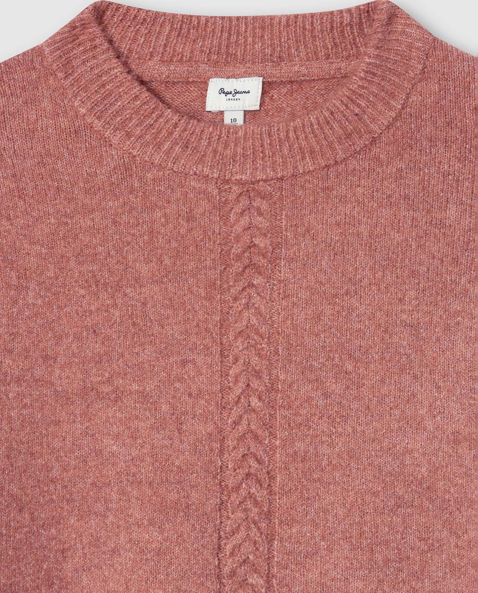 Jesey de punto Maeve de niña - Pepe Jeans - Coral Coral-3