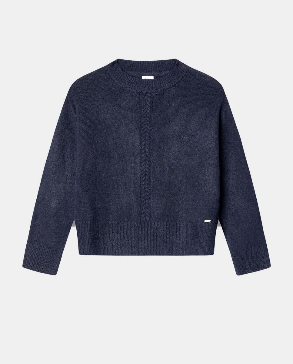 Jesey de punto Maeve de niña - Pepe Jeans - Azul marino Azul marino-1