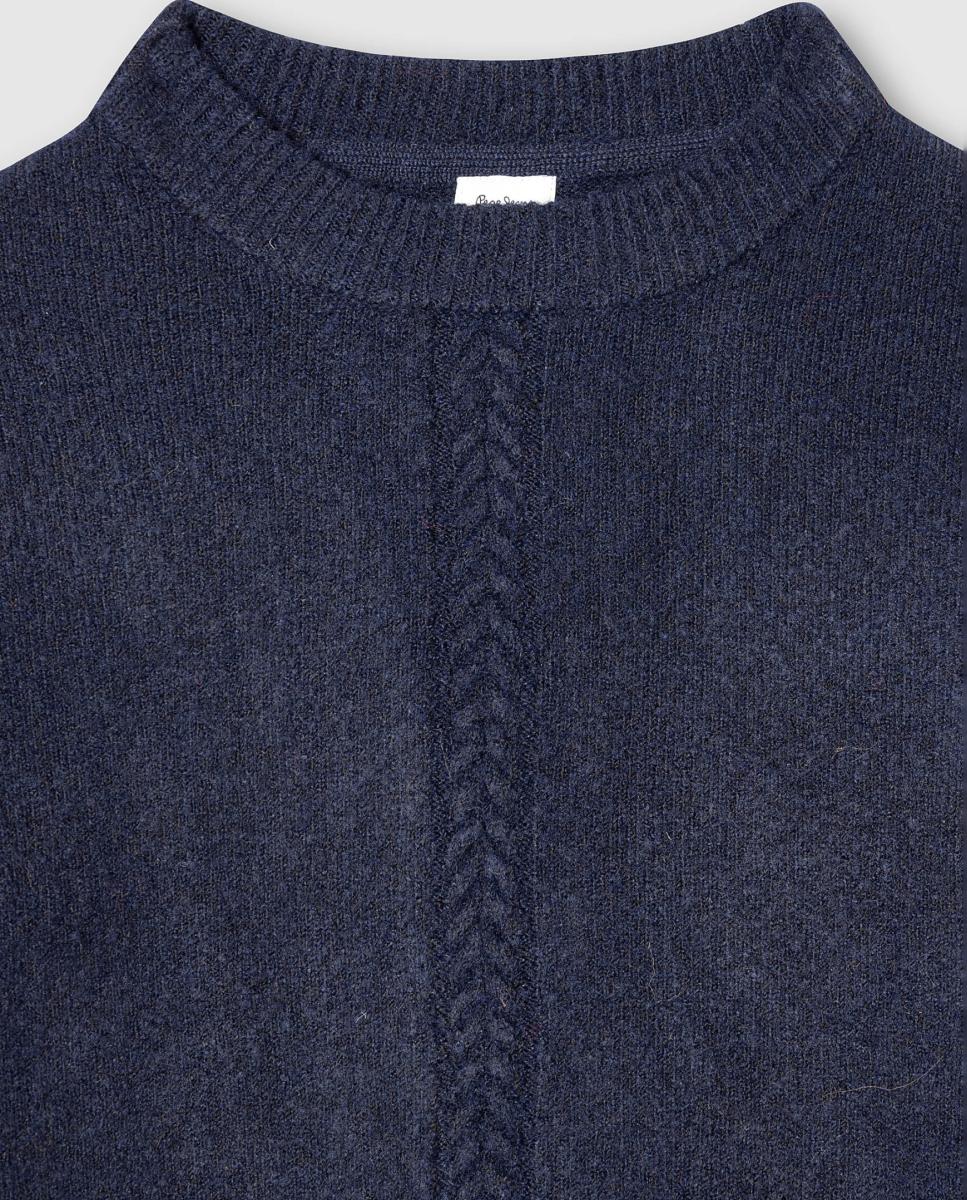Jesey de punto Maeve de niña - Pepe Jeans - Azul marino Azul marino-3