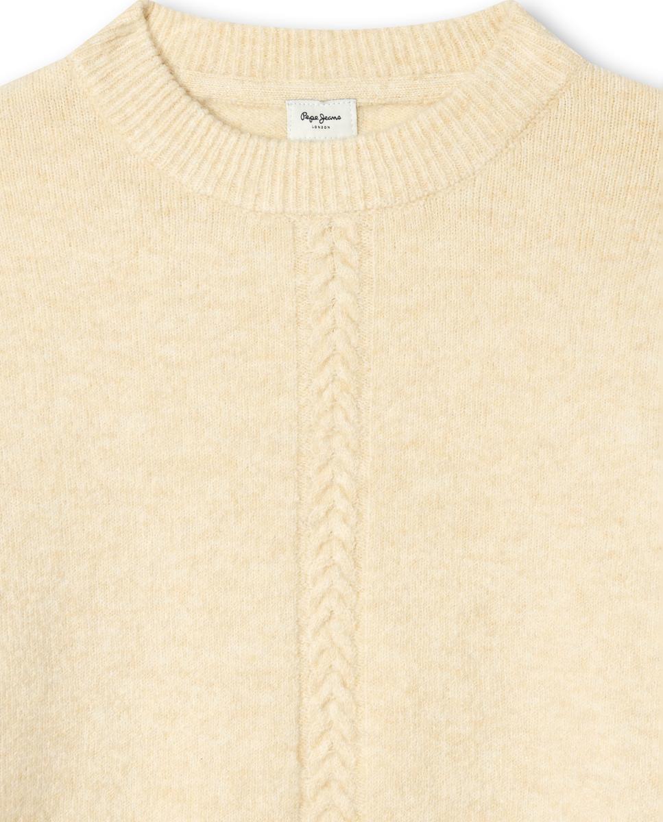 Jesey de punto Maeve de niña - Pepe Jeans - Crema Crema-3
