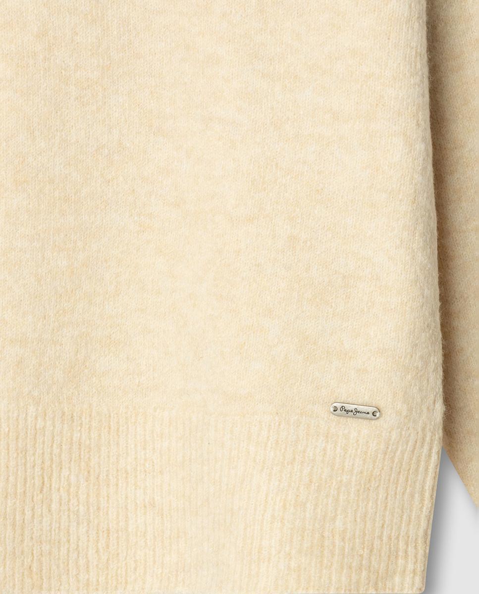 Jesey de punto Maeve de niña - Pepe Jeans - Crema Crema-4