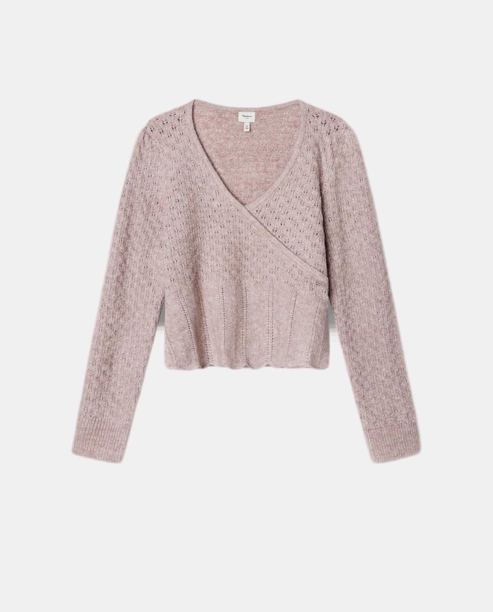 Jersey de punto lurex Magnolia de niña - Pepe Jeans - Maquillaje Maquillaje-1