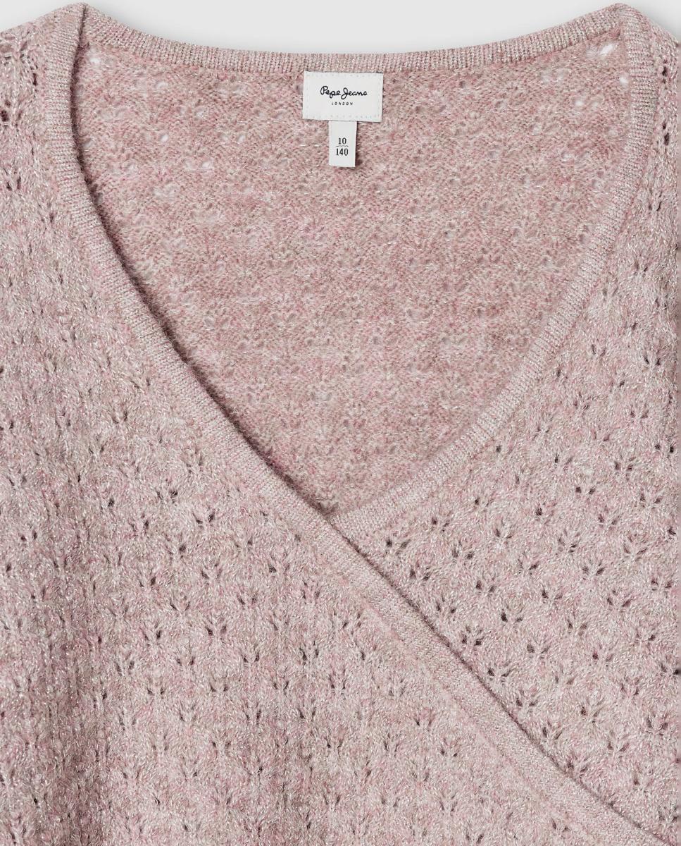 Jersey de punto lurex Magnolia de niña - Pepe Jeans - Maquillaje Maquillaje-3