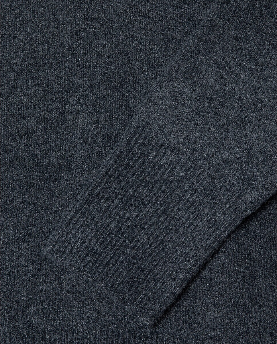 Camisola de Malha Bibby Cinzento-escuro-4