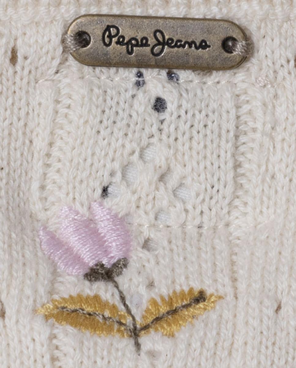 Top com Estampado Floral Fancy Pepe Jeans Cru-3
