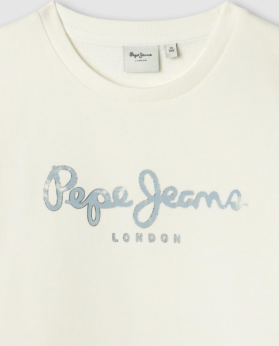 Sweatshirt Lyra Pepe Jeans Cru-3