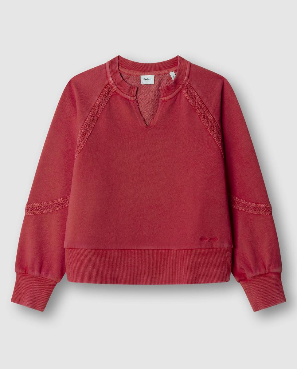 Imagem 0 de Sweatshirt com Decote em Bico Gabelle