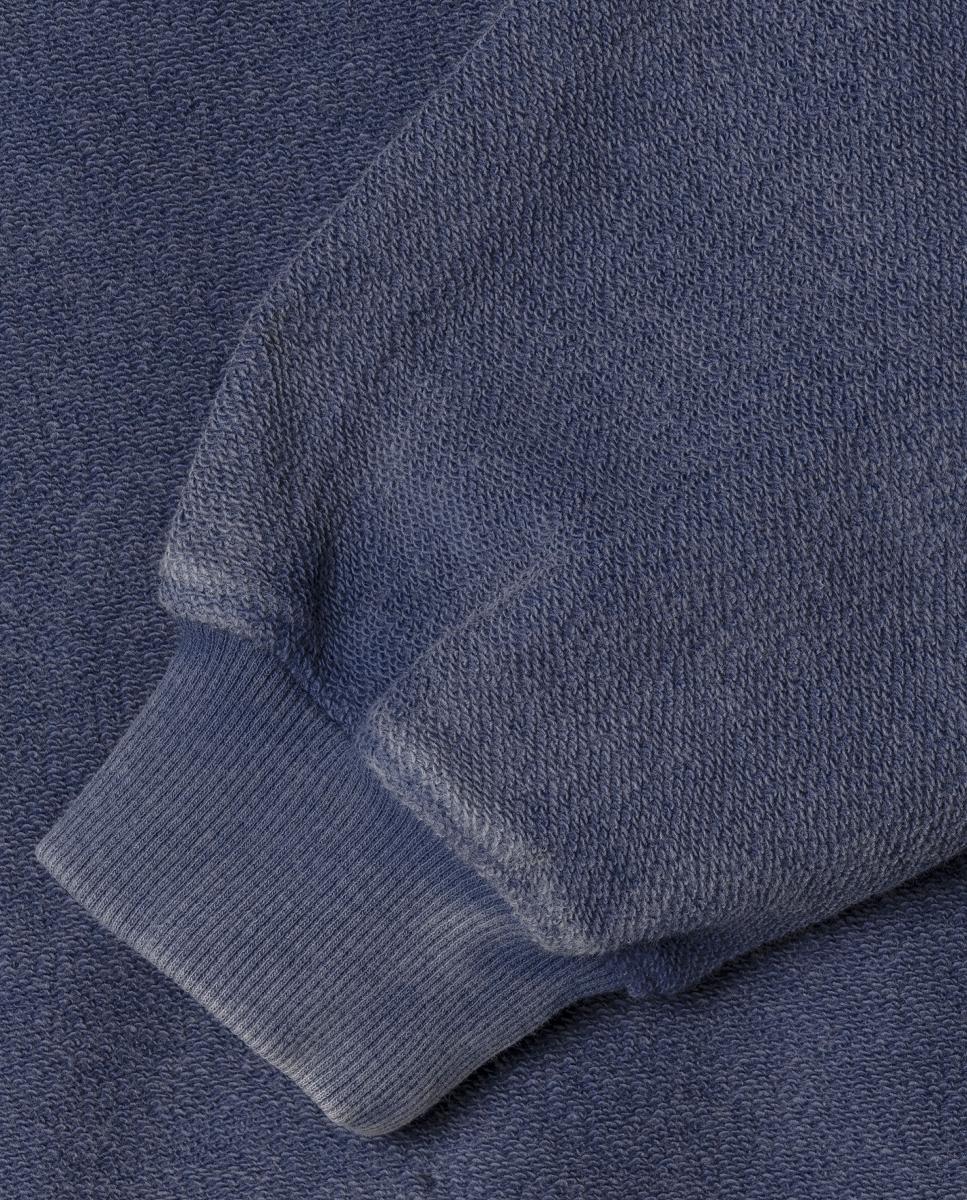 Sweatshirt com Capuz e Decote em Bico Genevive Pepe Jeans Azul-índigo-4