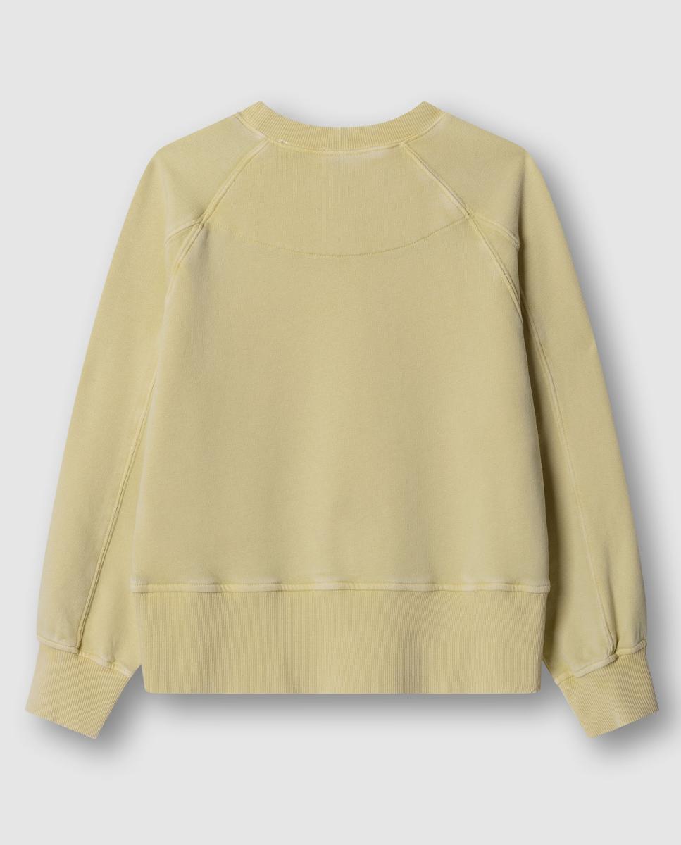 Sweatshirt com Gola Crew Gabriela Pepe Jeans Amarelo-2