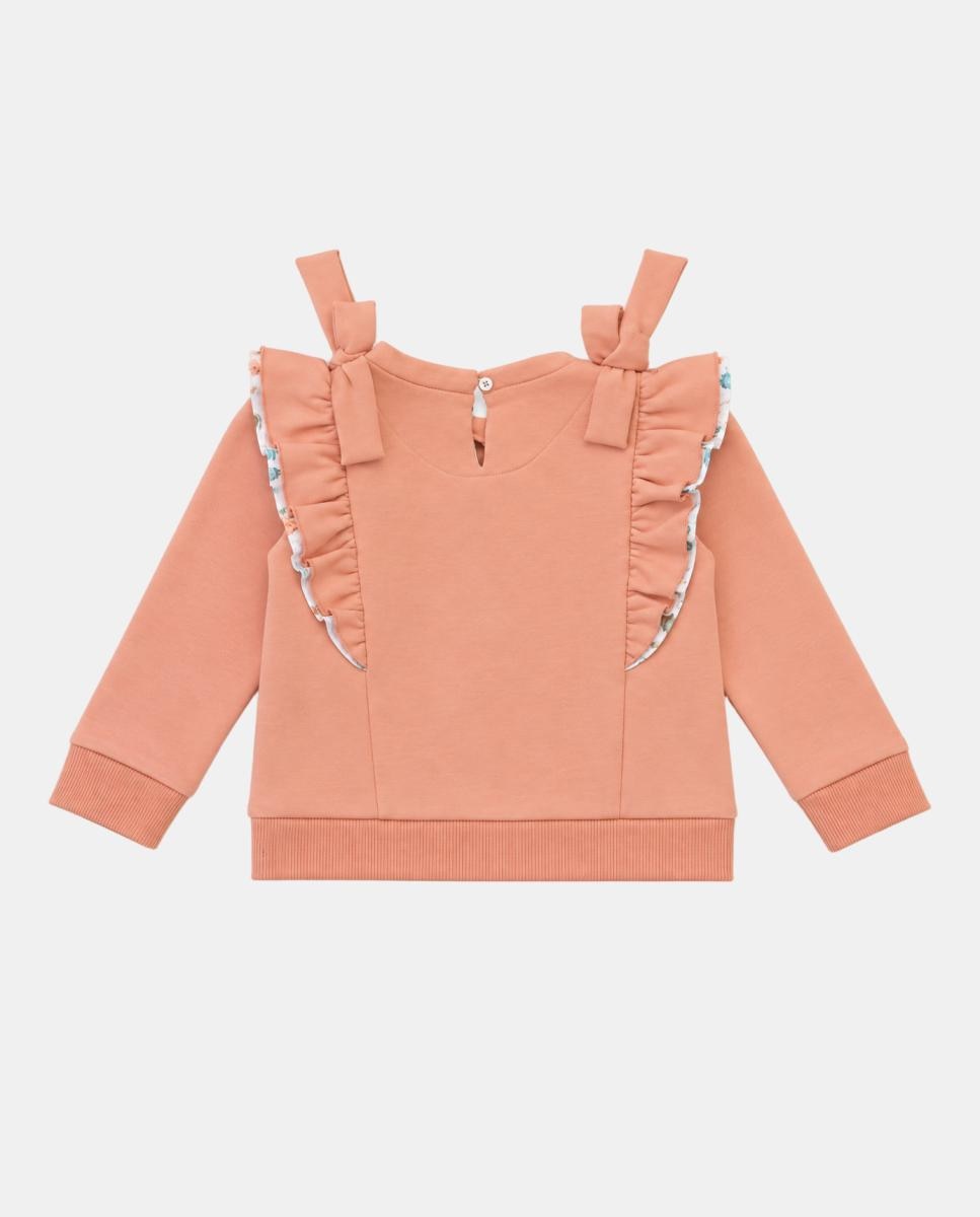 Sudadera Niña - NANOS - Salmón Salmón-2