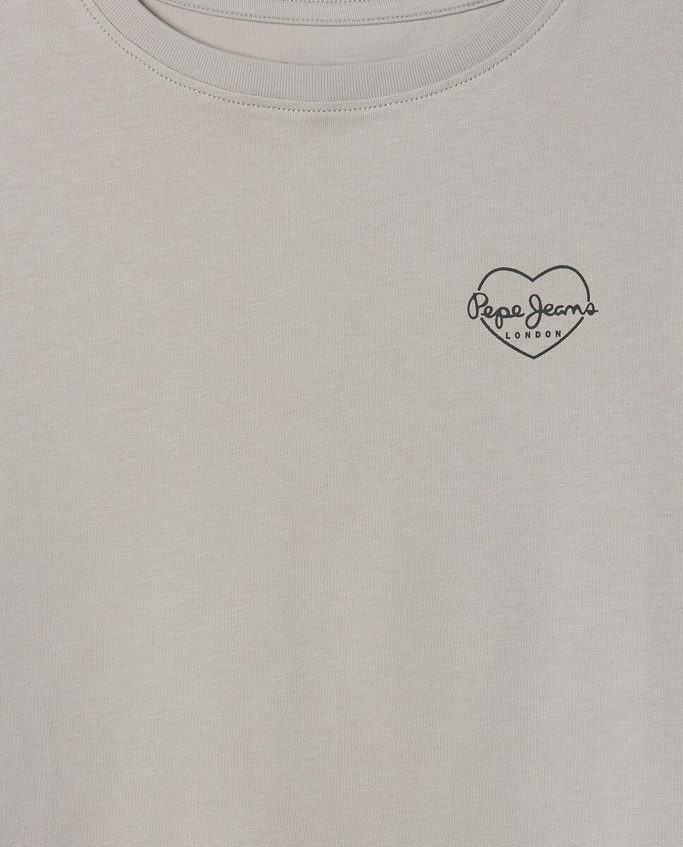 T-shirt Amanda Cinzento-3