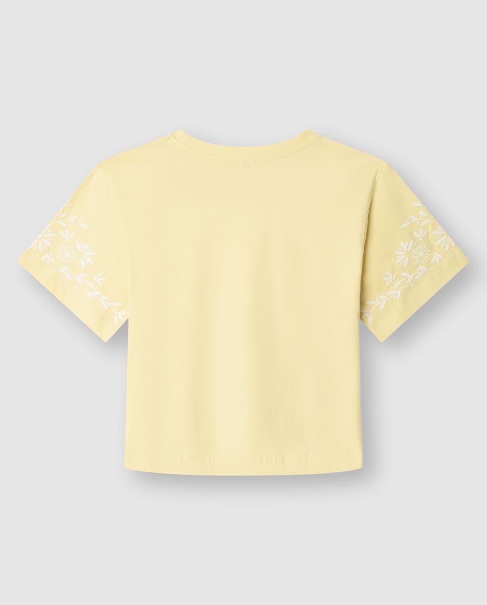 Camiseta Geraldine de niña - Pepe Jeans - Amarillo Amarillo-2