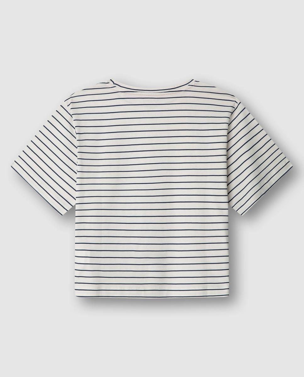T-shirt às Riscas Gertrudis Multicolor-2
