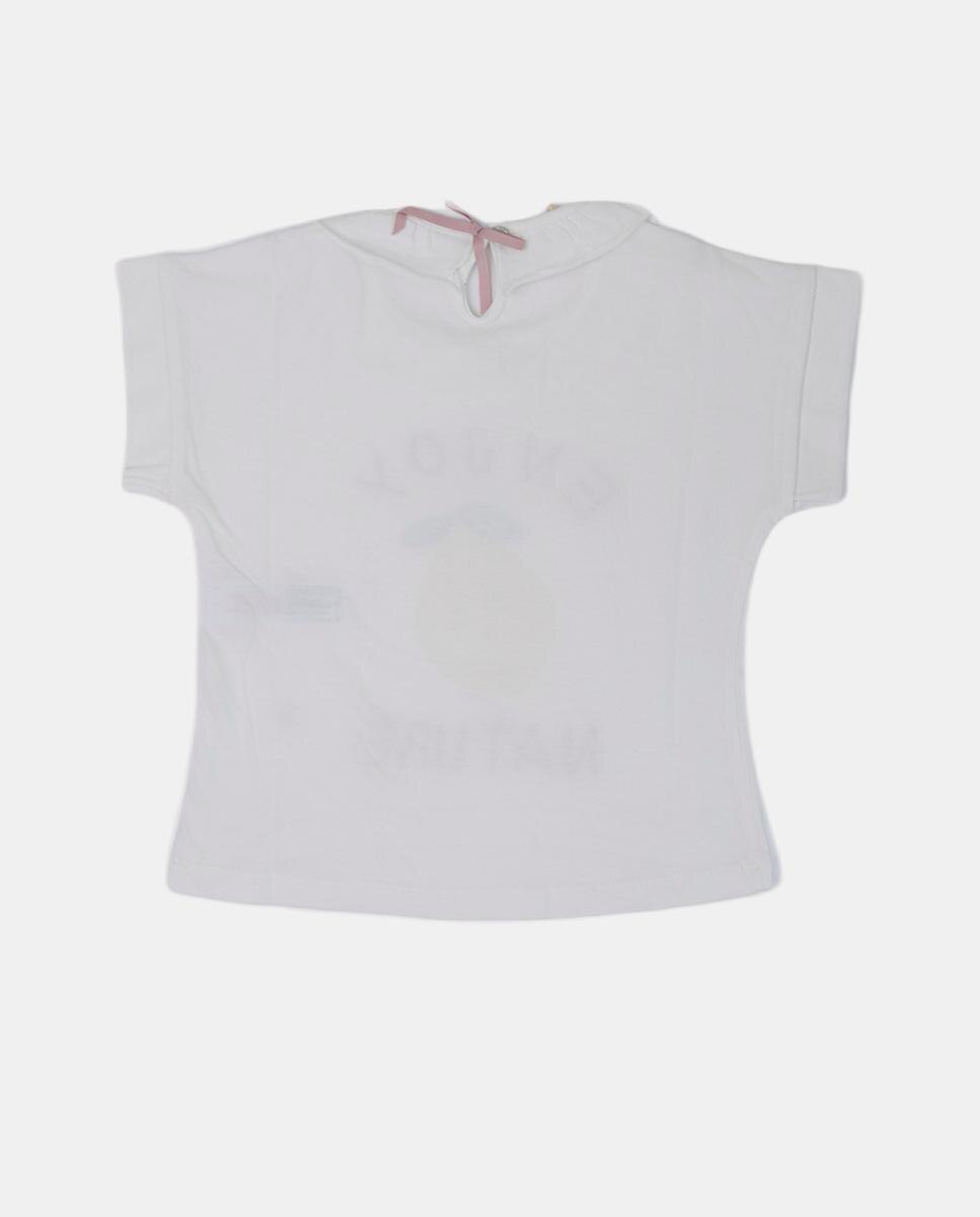 Camiseta Niña - NANOS - Blanco Blanco-3