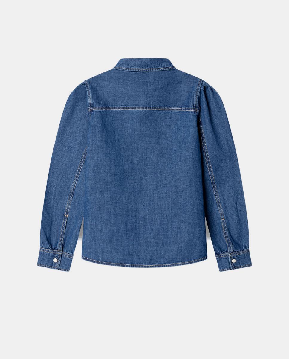 Camisa vaquera Macie de niña - Pepe Jeans - Azul Azul-2