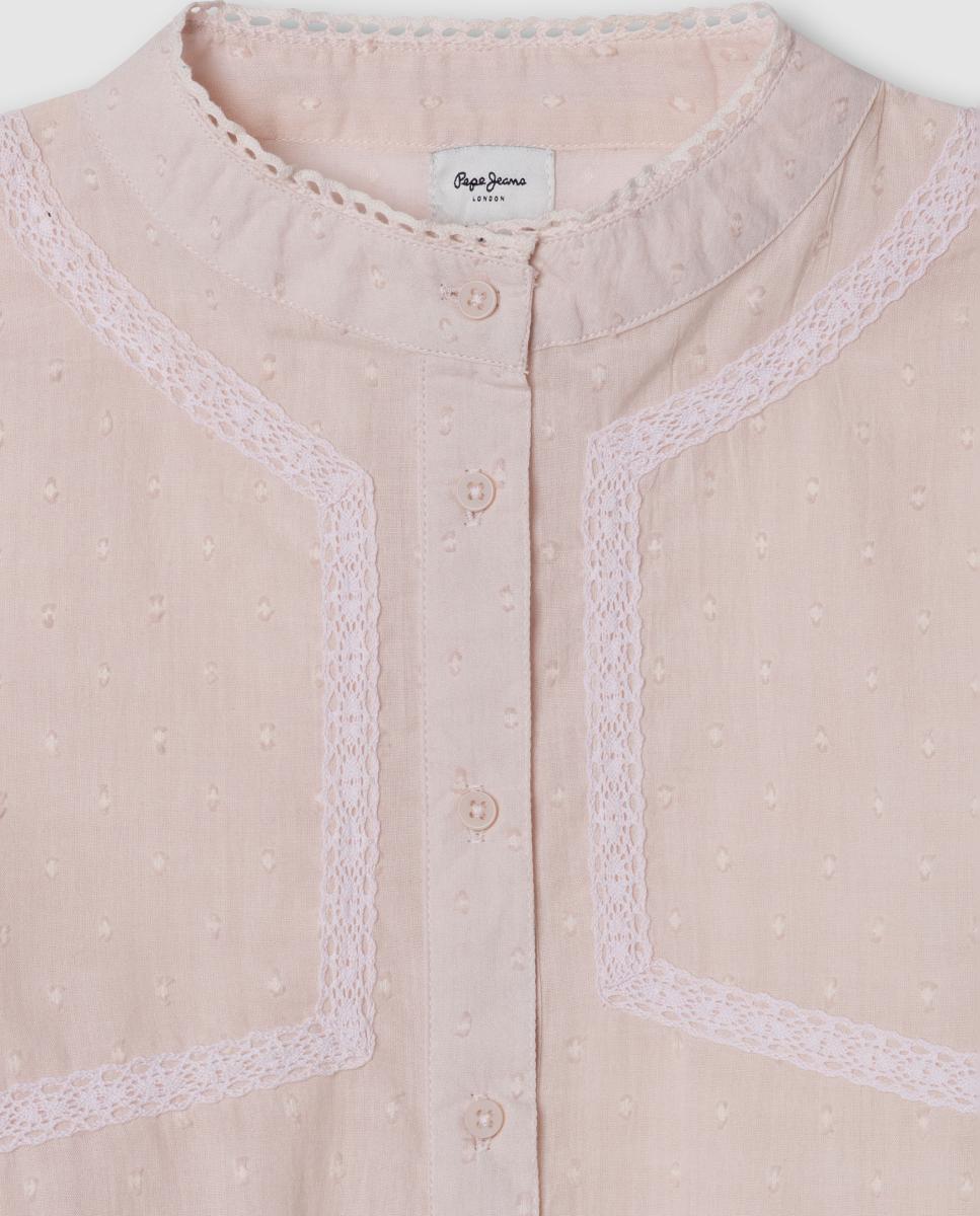 Blusa Noras de niña - Pepe Jeans - Rosa Rosa-3