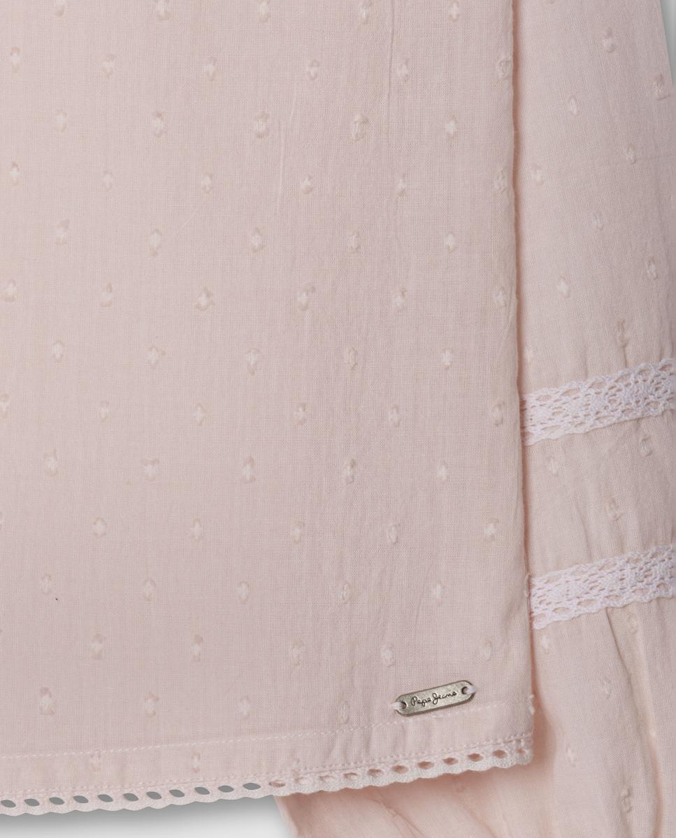 Blusa Noras de niña - Pepe Jeans - Rosa Rosa-4