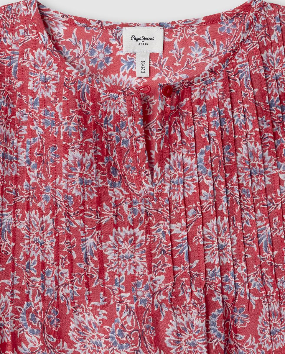 Blusa Estampada Heidi Pepe Jeans Vermelho-3