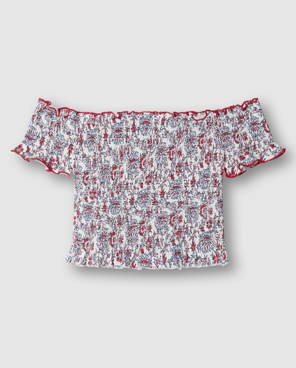 Top de Elásticos Estampado Gretel Pepe Jeans Multicolor-2