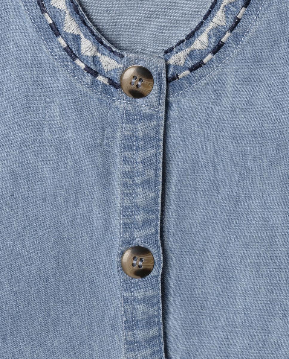 Top de Ganga Ligeiro Ivy Pepe Jeans Azul-claro-3