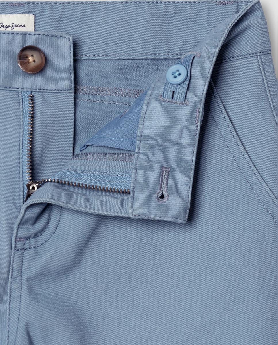 Pantalones vaqueros wide leg Philippa de niña - Pepe Jeans - Azul claro Azul claro-3