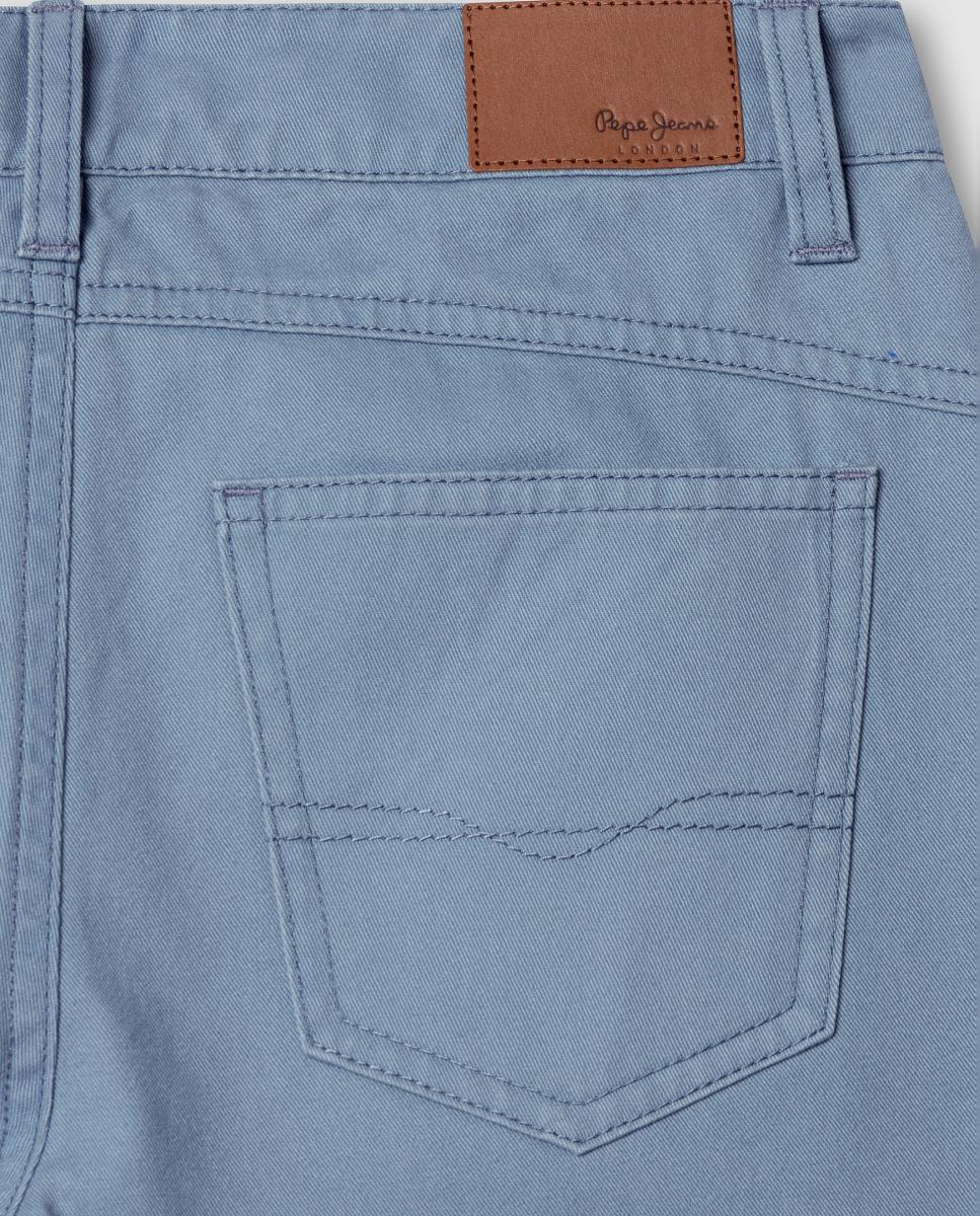 Pantalones vaqueros wide leg Philippa de niña - Pepe Jeans - Azul claro Azul claro-4