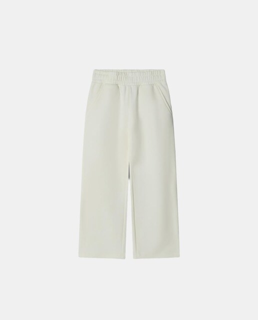Pantalones jogger wide leg Pauline de niña